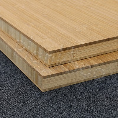 3-ply caramel vertical bamboo furniture boards